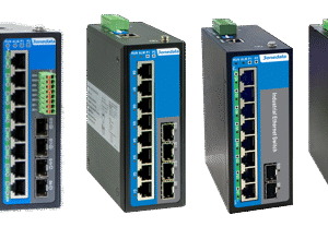 IES6000 series Max. 12-port DIN-Rail Layer 2 PoE+ Switches