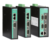 IGW111x series 1/2/4-port RS-232/422/485 DIN-Rail Modbus Gateways