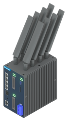 ICPE2300 series Industrial Indoor DIN-Rail 5G Cellular Router