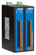 RIO1000 series 12/16-port DI/DO DIN-rail I/O Server